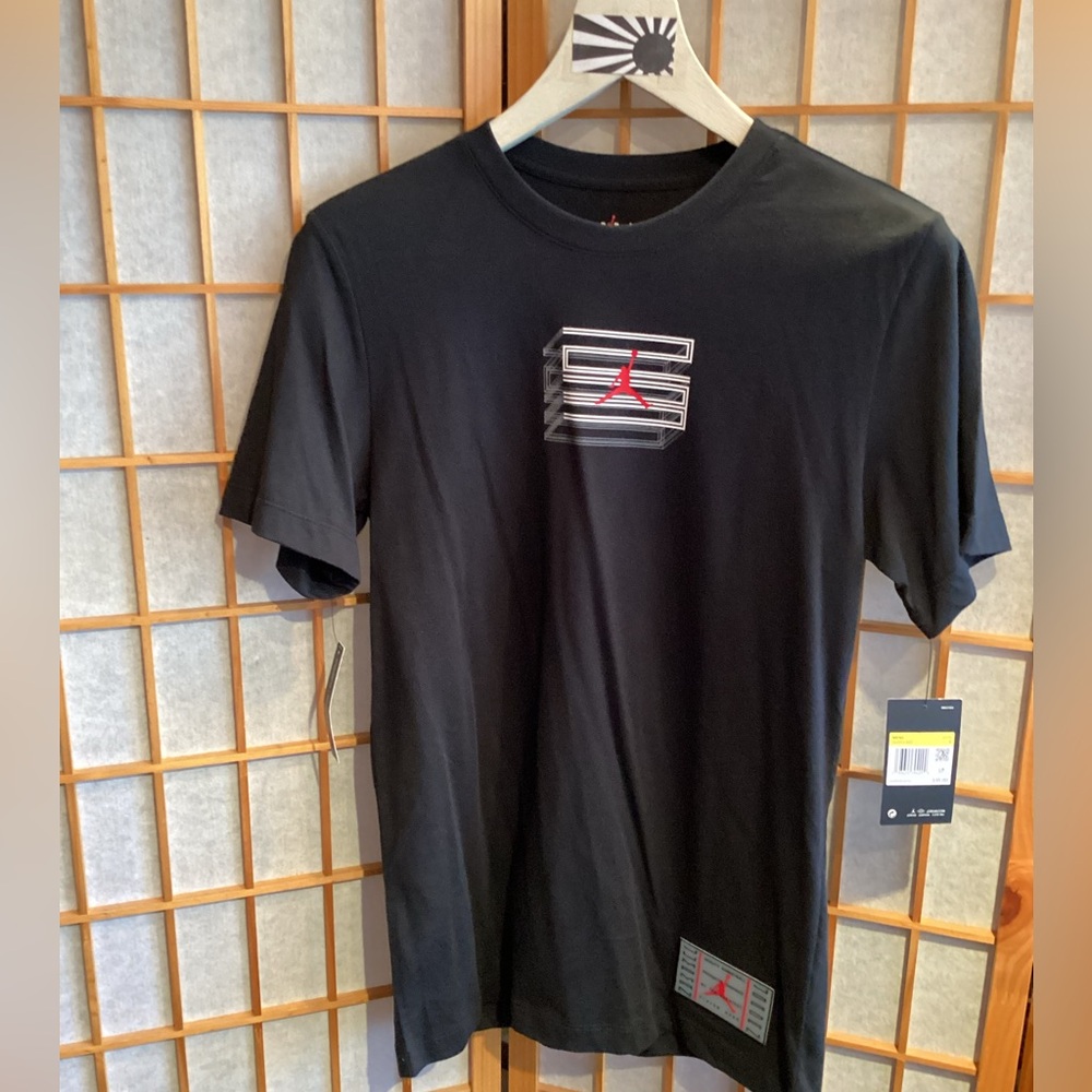 Jordan Retro Bred 11 Legacy 23 T-Shirt CU1511-010 Men's Size Small